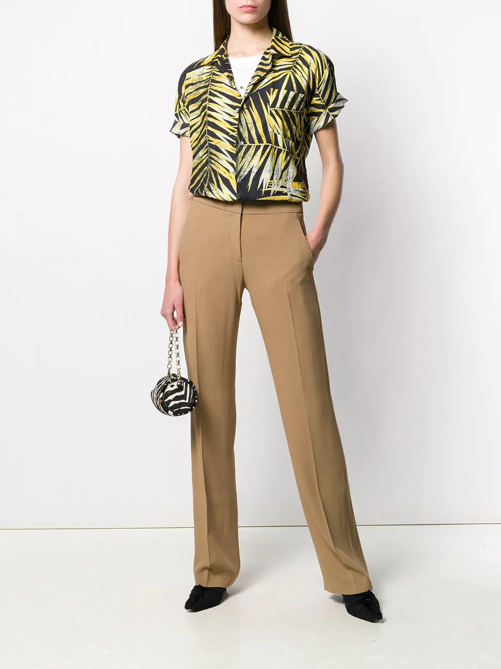 straight-leg tailored trousers - 2