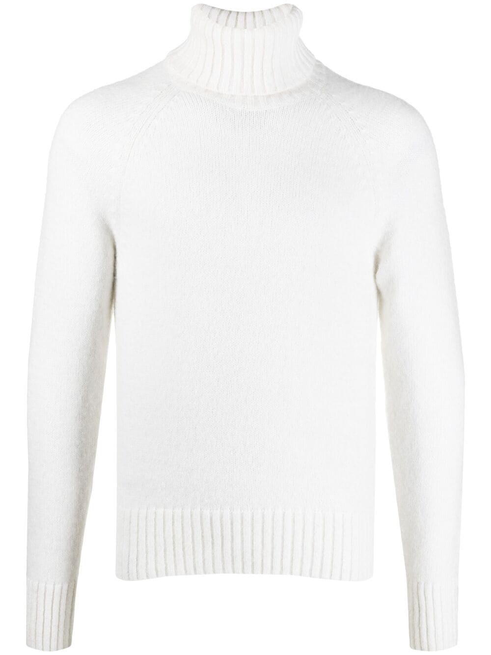 raglan-sleeve roll-neck jumper - 1