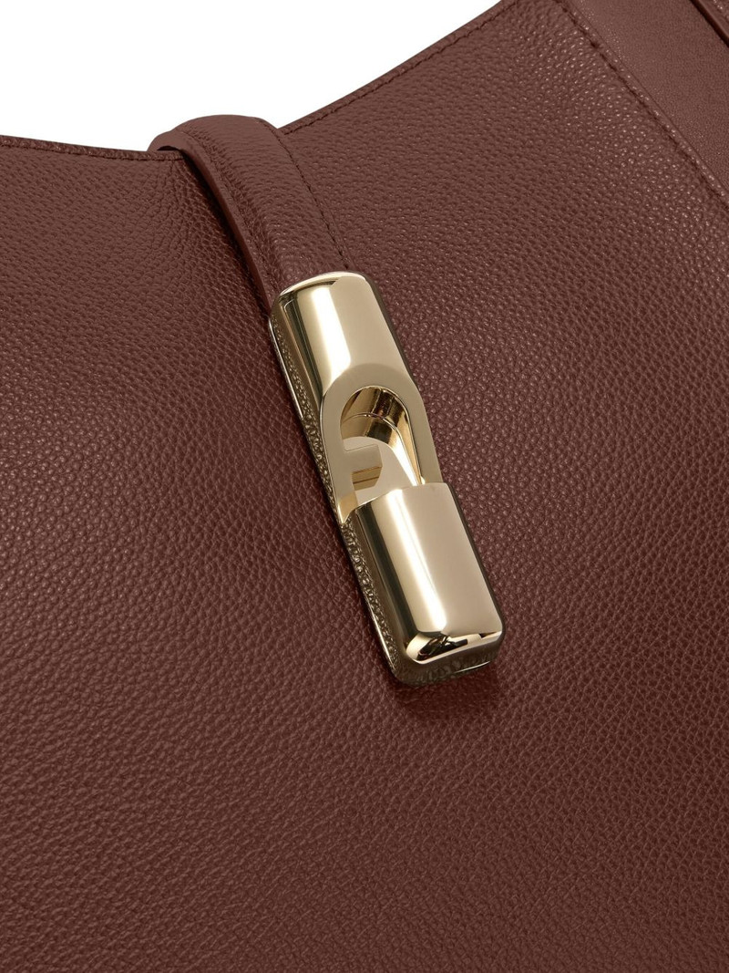 curved-panel clasp tote bag 4