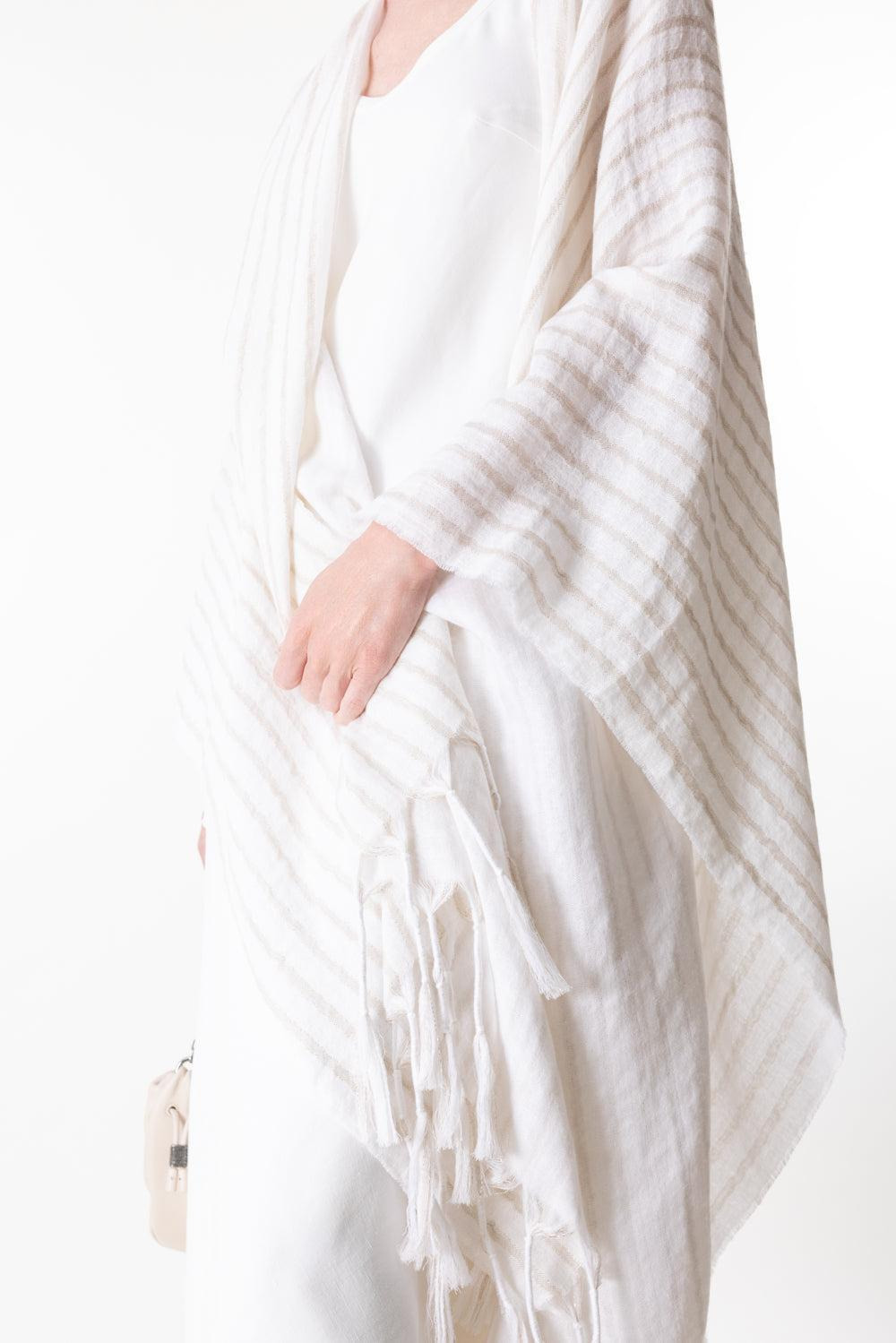 Double Striped Scarf - 3