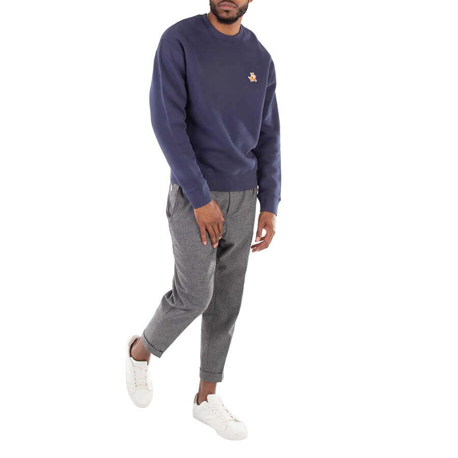 Maison Kitsune Speedy Fox Patch Cotton Sweatshirt - 6
