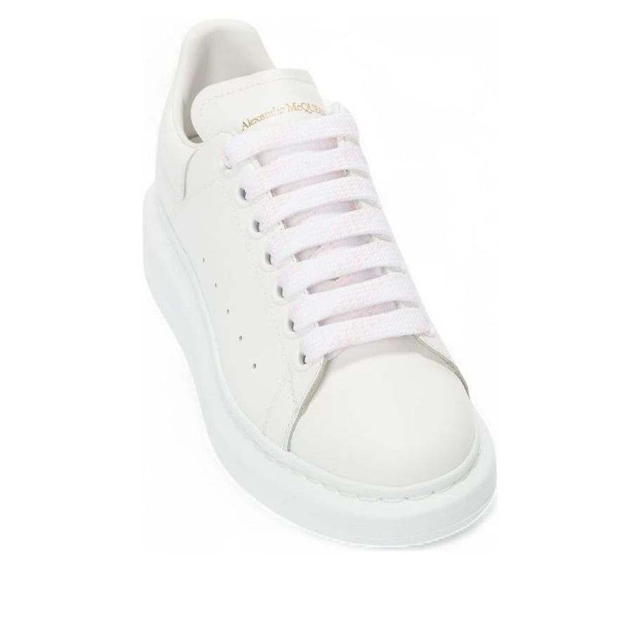(WMNS) Alexander McQueen Oversized 'Triple White' 553770-WIEE0-9000 - 2