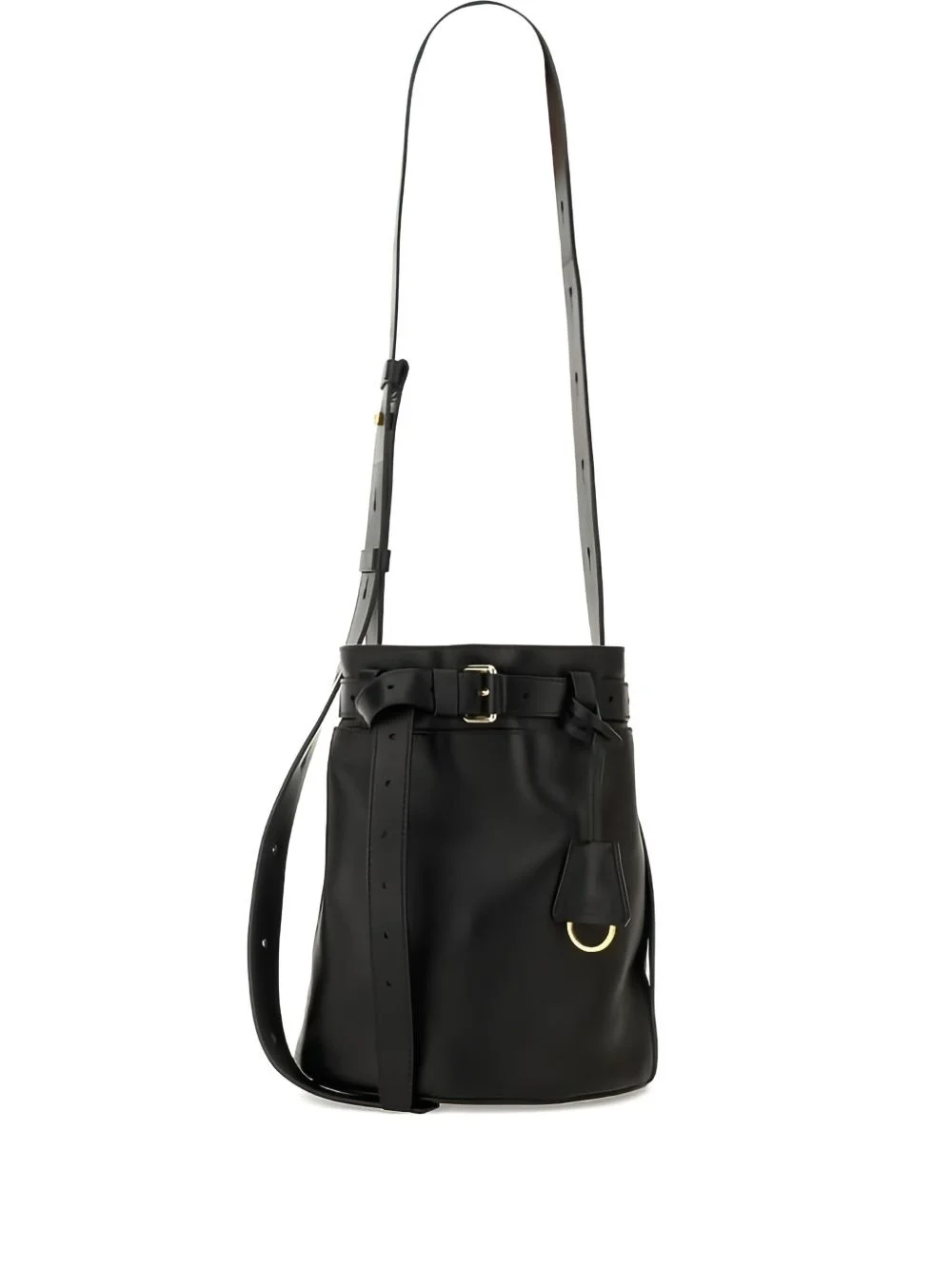Tie Me belted bucket bag - 1