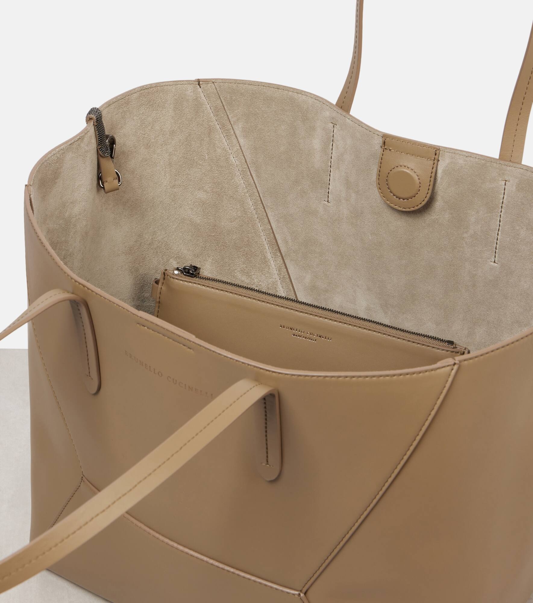 BC Duo Large leather tote bag - 3