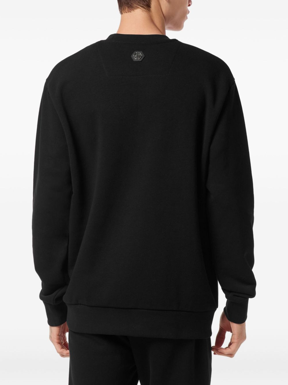 crystal-embellished sweatshirt - 3