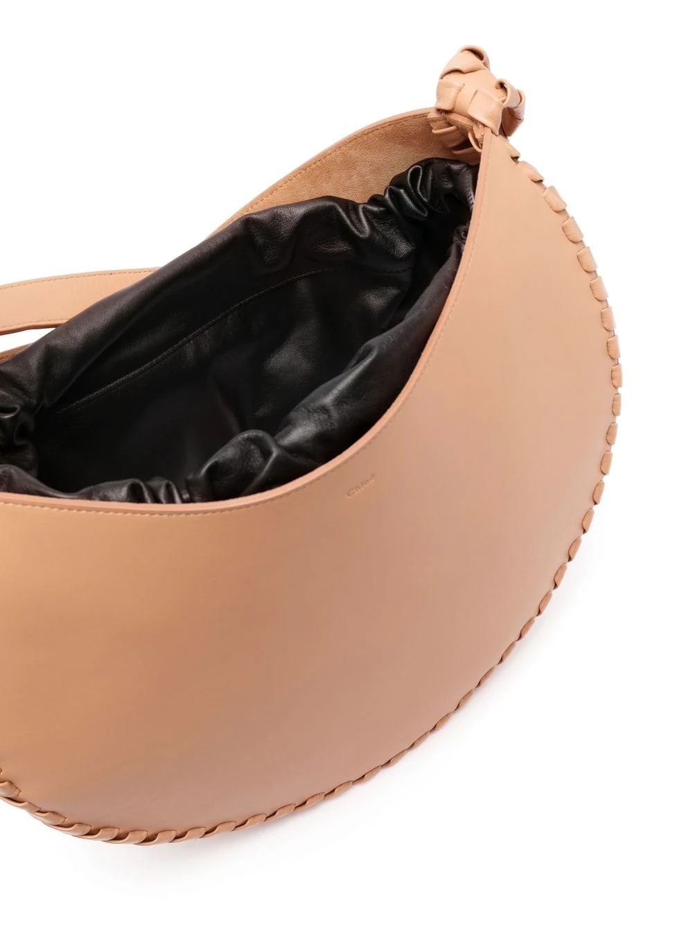 Moon leather shoulder bag - 6