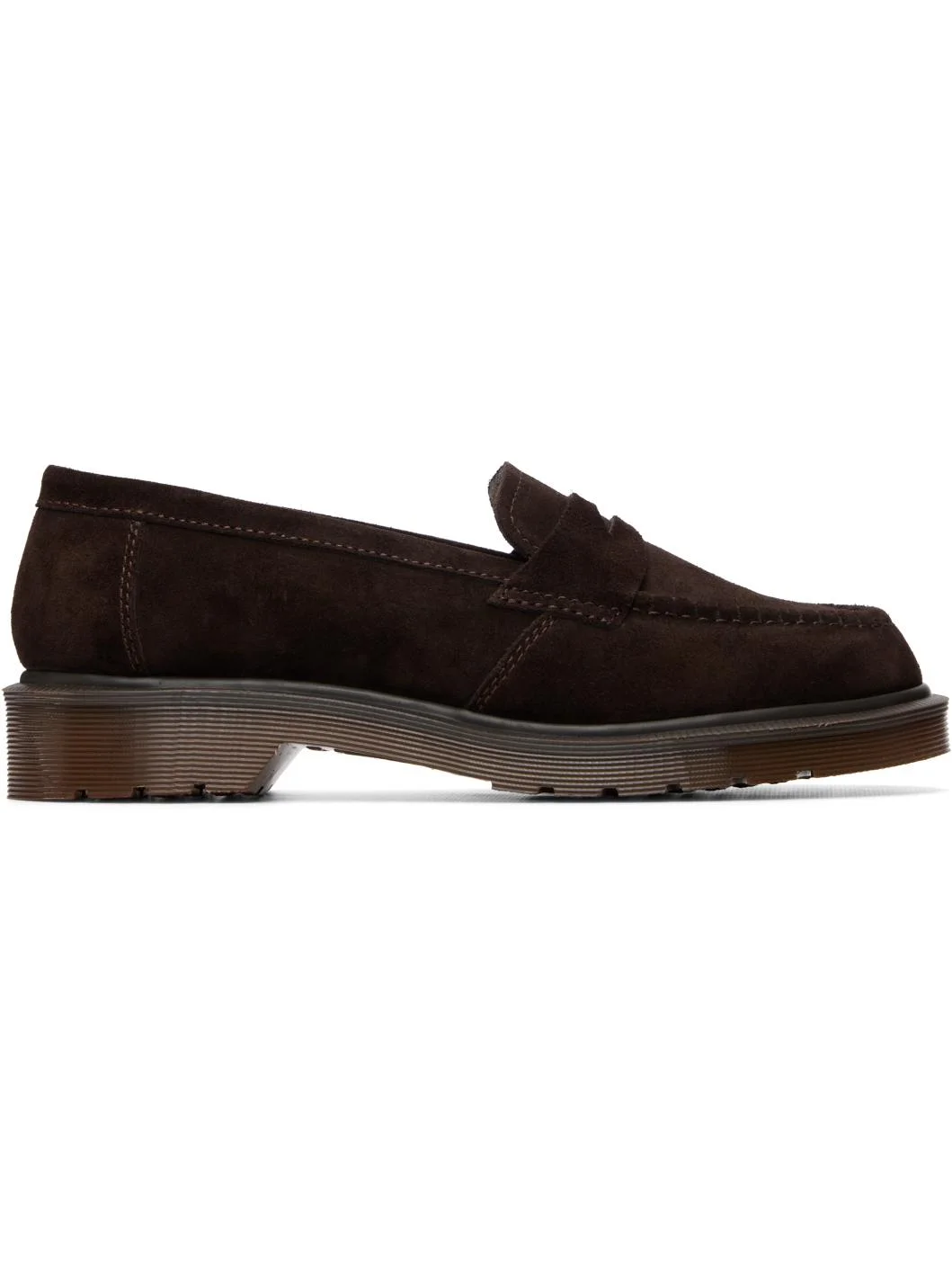 Brown Delapre Penny Loafers - 1