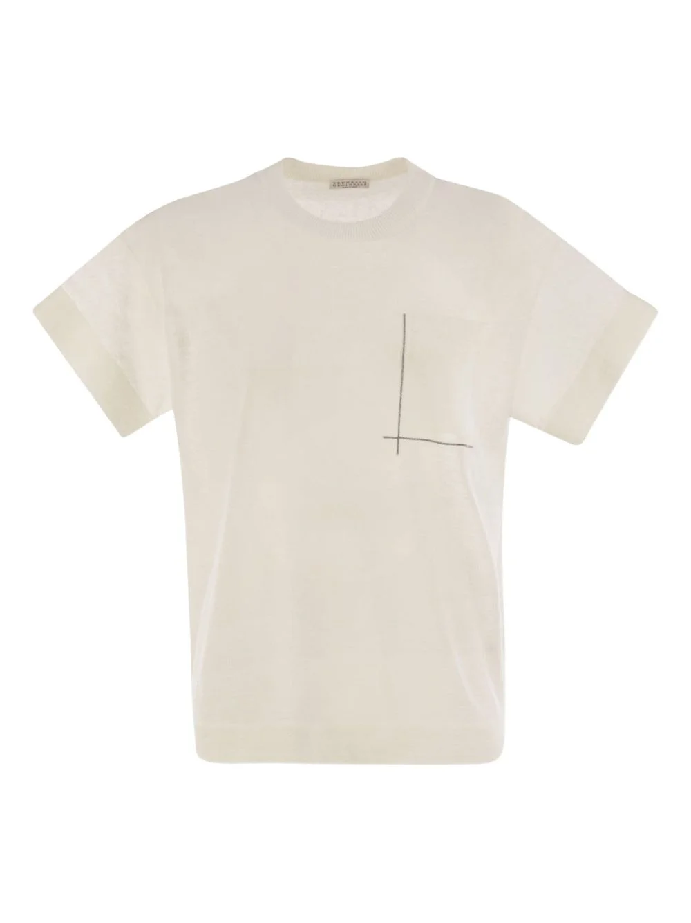 pocket-detail T-shirt - 1