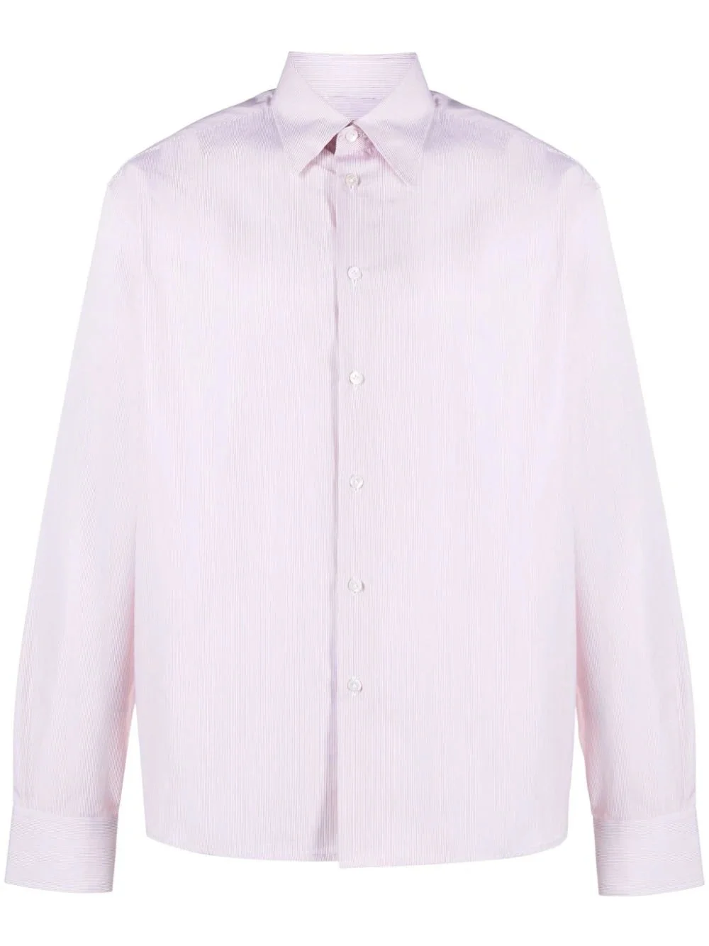 PINSTRIPE-PRINT COTTON SHIRT - 1