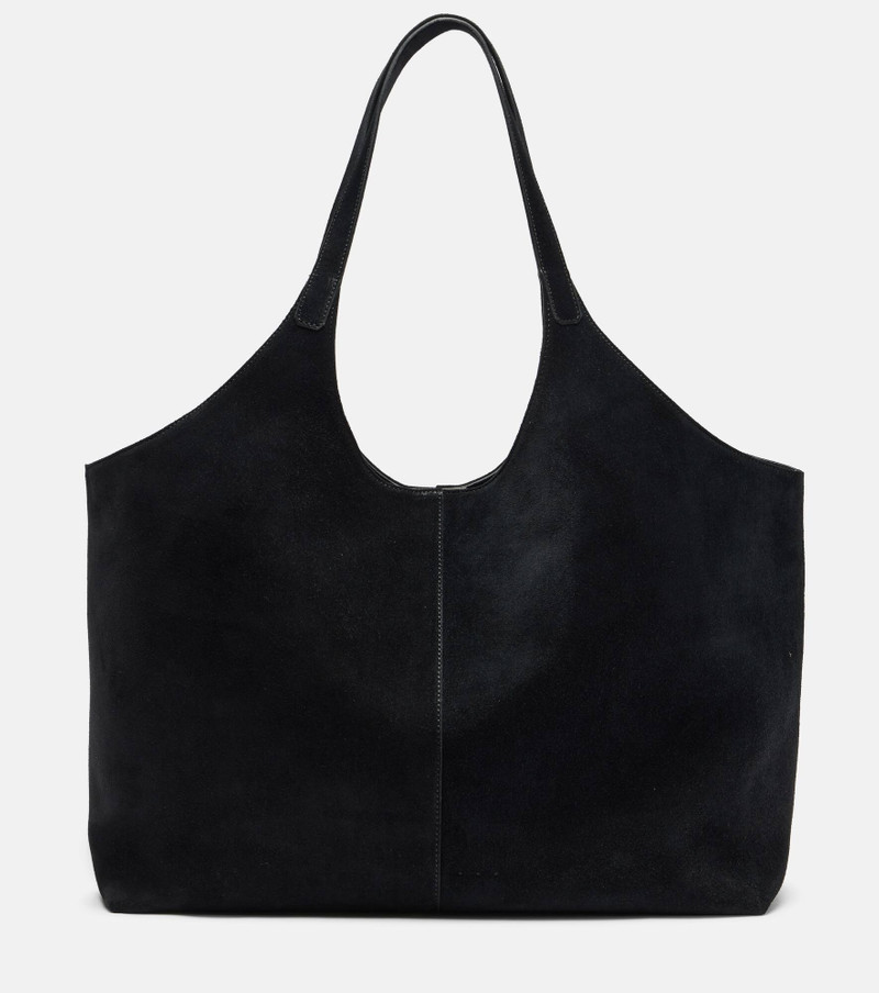 Cabas suede tote bag 1