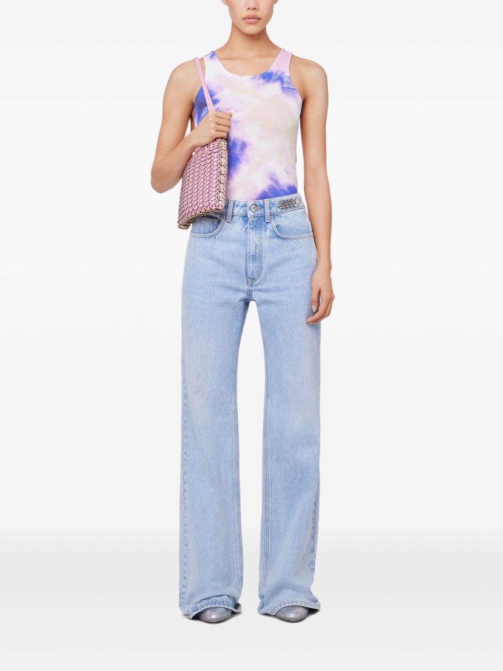 tie-dye tank top - 2