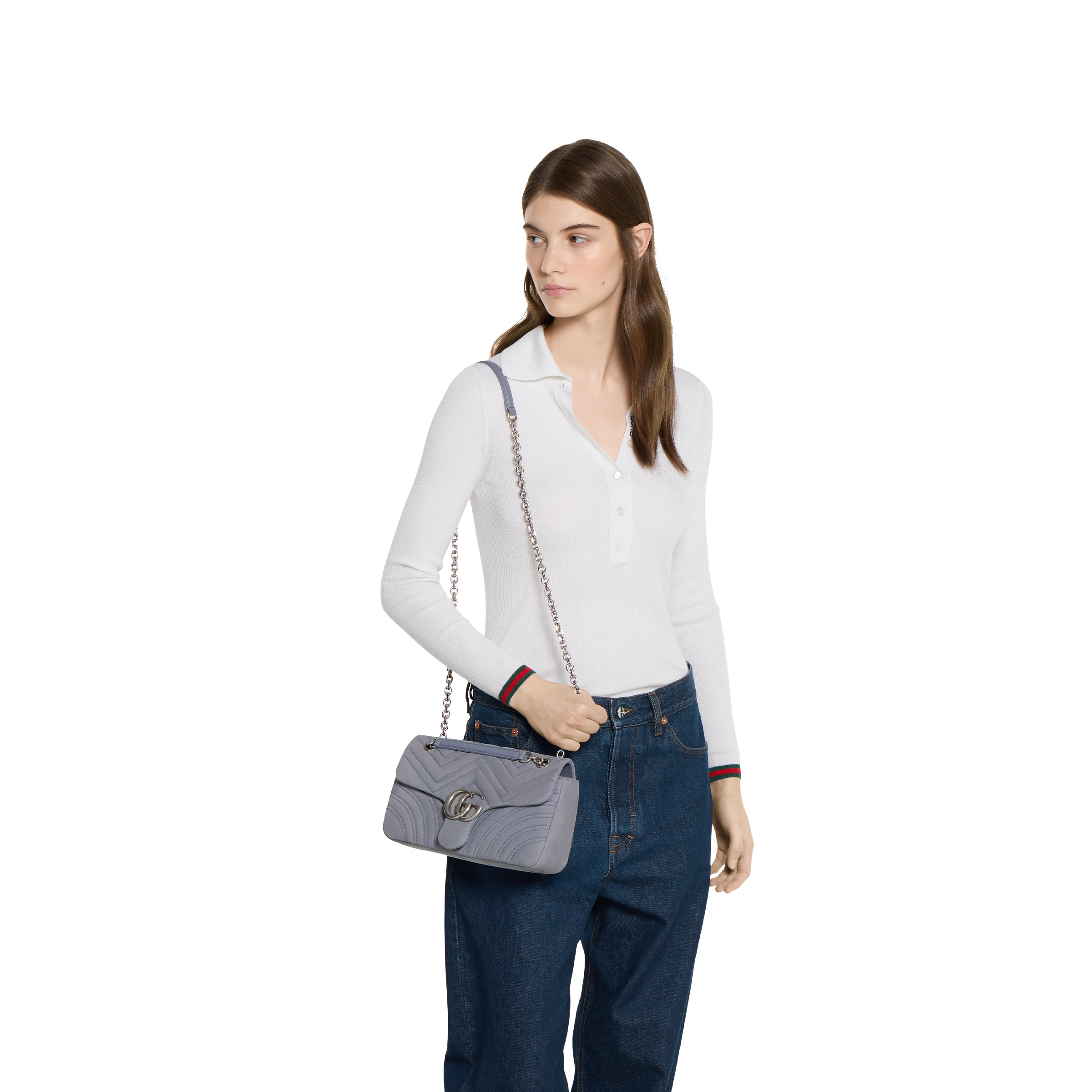 GG Marmont medium shoulder bag - 4