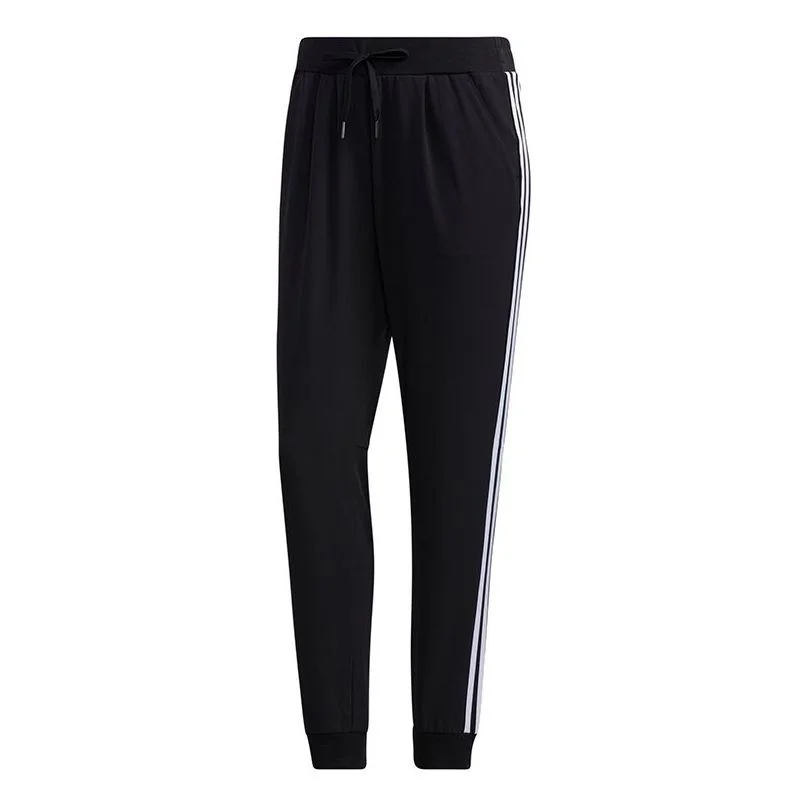 (WMNS) adidas Must Have Woven Pants 'Black' GF0112 - 1