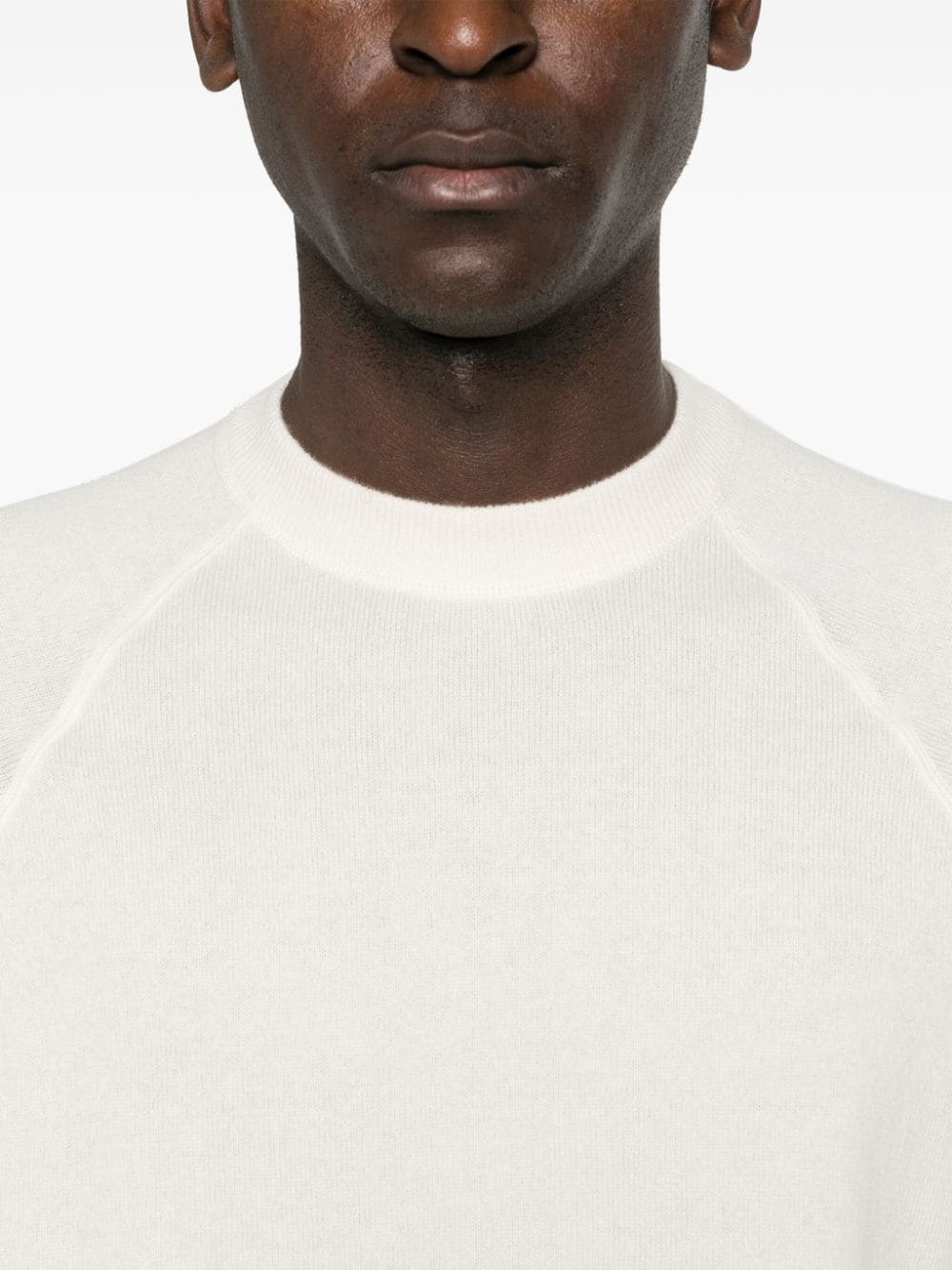 long-sleeve cashmere jumper - 5