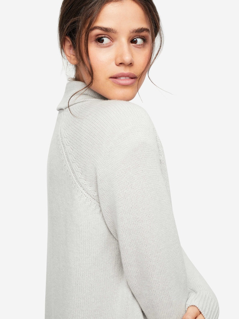 Women's Cardigan Nina Cashmere Silver - 2