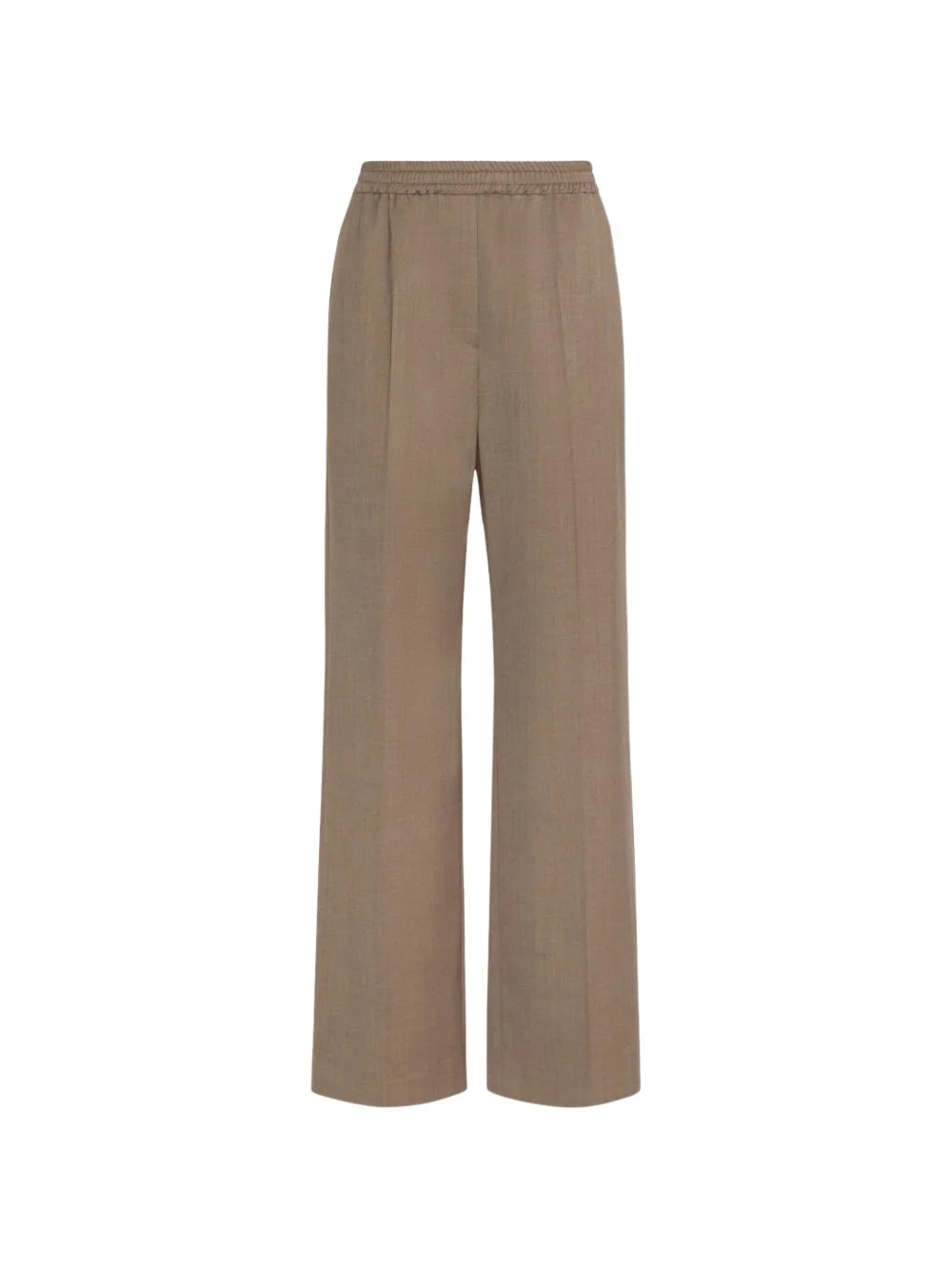 stretch wool batavia trousers - marron glacé - 1
