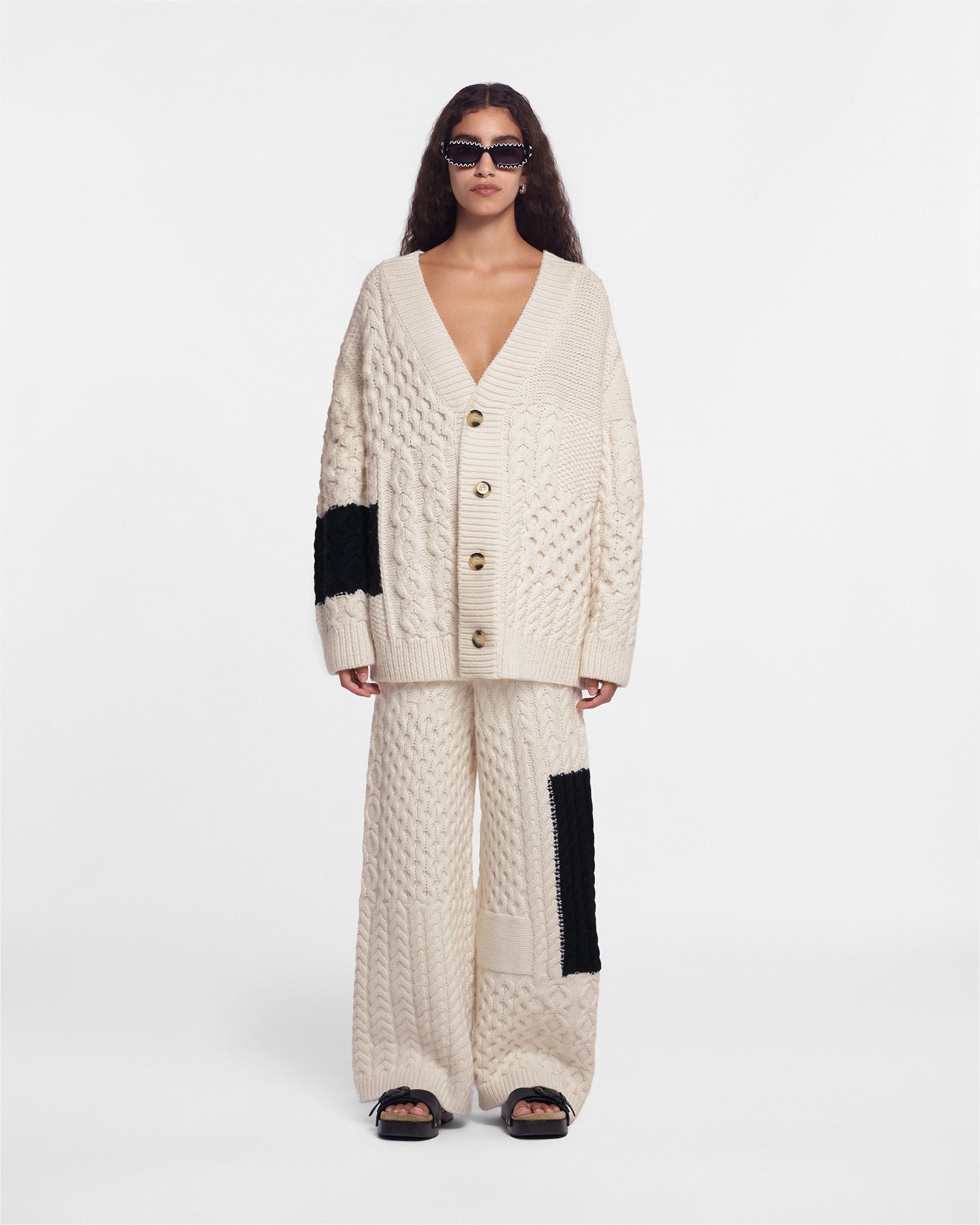Cable-Knit Pants - 4
