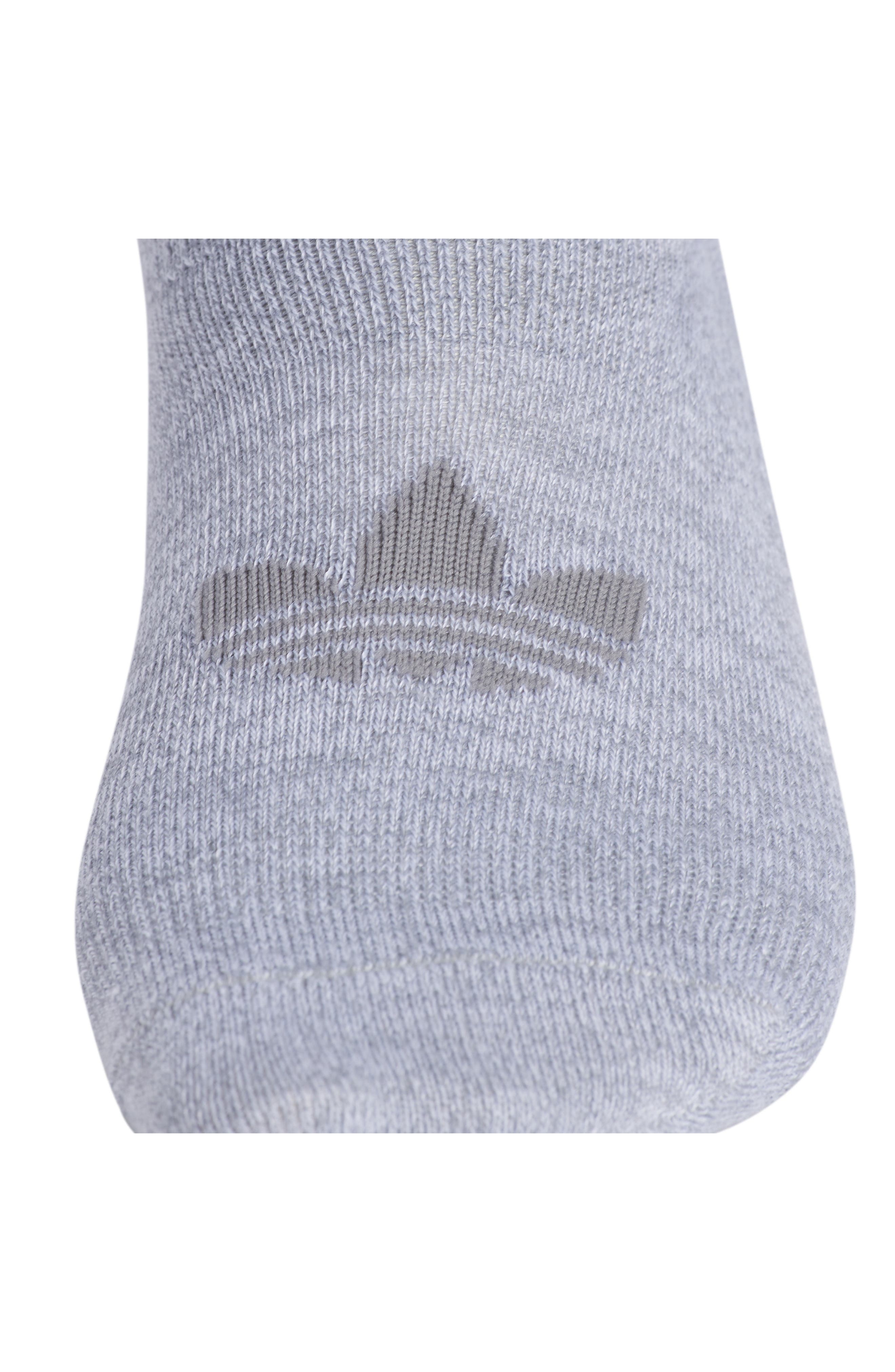 adidas Gender Inclusive Superlite Assorted 6-Pack Super No-Show Socks in Black/White/Grey at Nordstr - 3