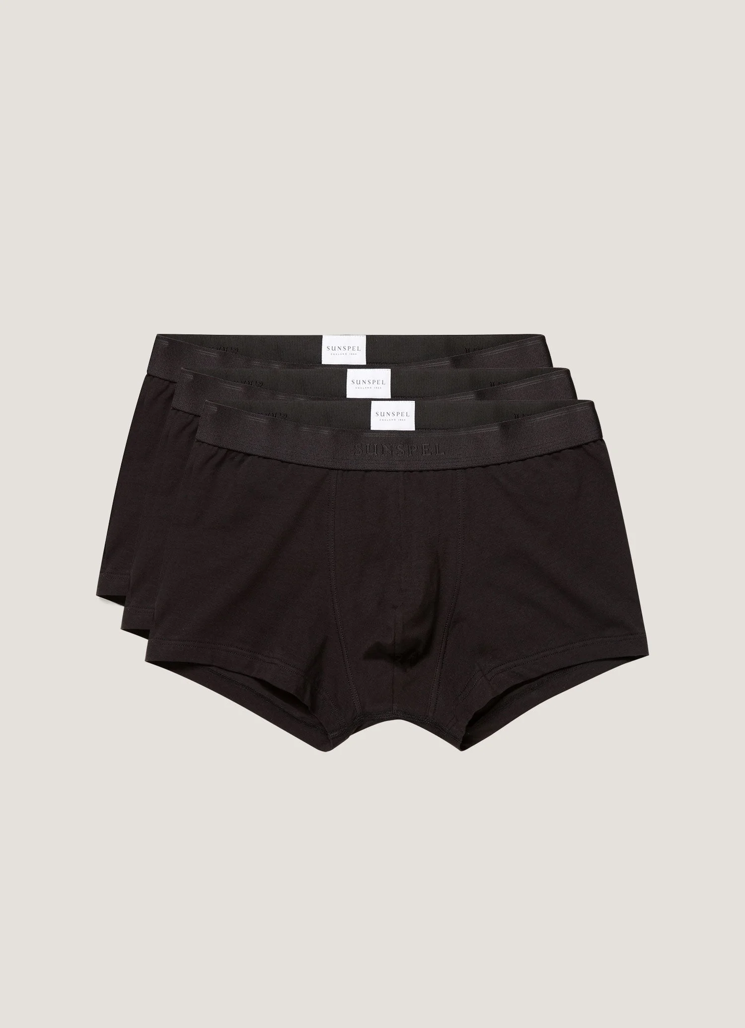 Stretch Cotton Trunks 3‑Pack - 1