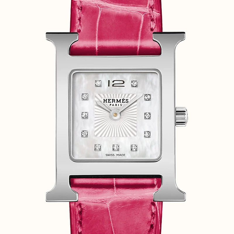 Hermès Heure H watch, 21 x 21 mm outlook