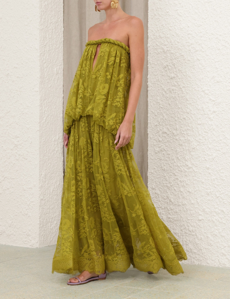 LUNA LACE BANDEAU GOWN 3