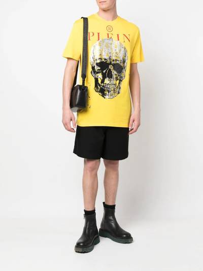 PHILIPP PLEIN skull-print short-sleeve T-shirt outlook