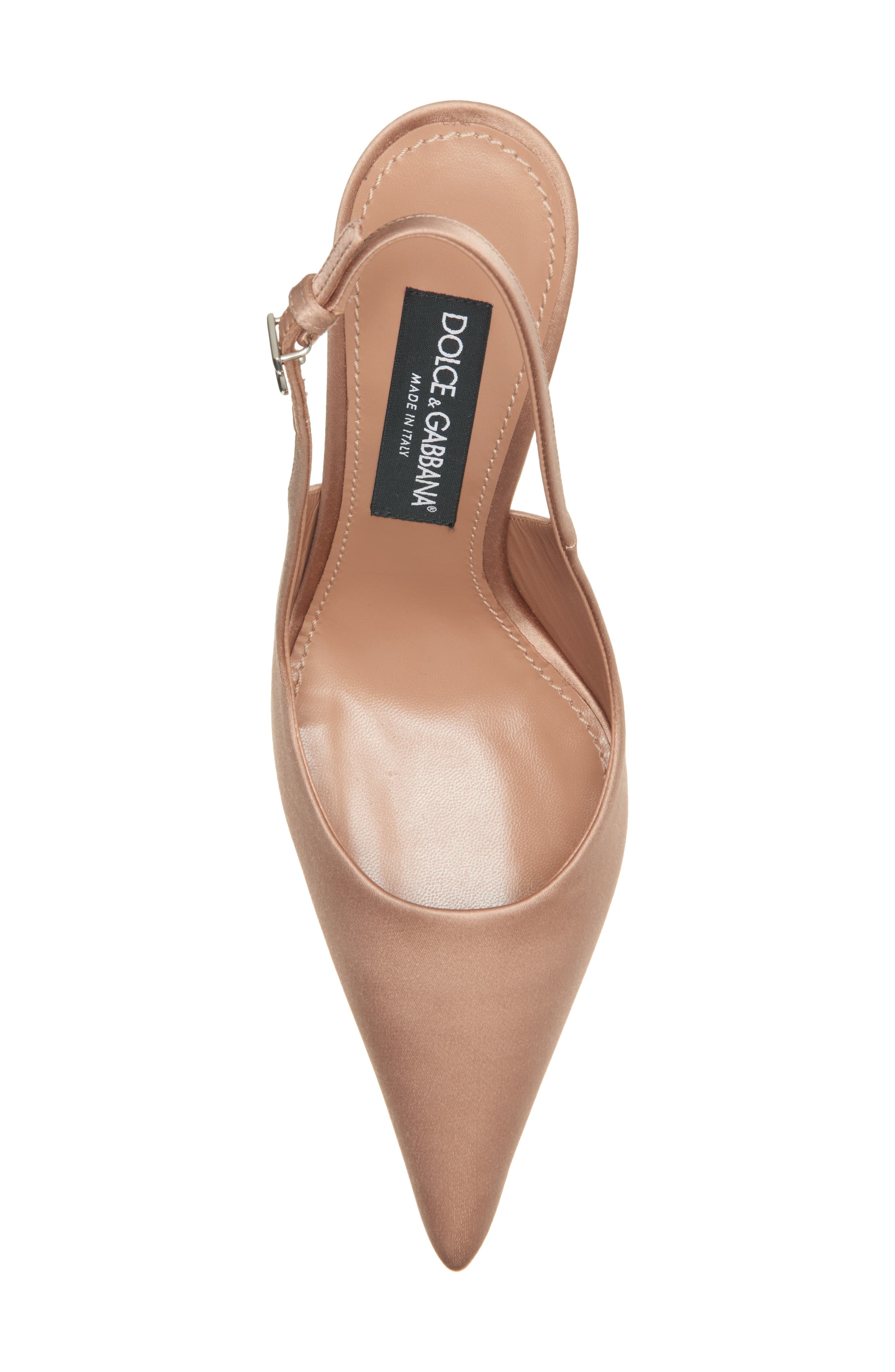 Pointed Toe Slingback Stiletto Pump - 5