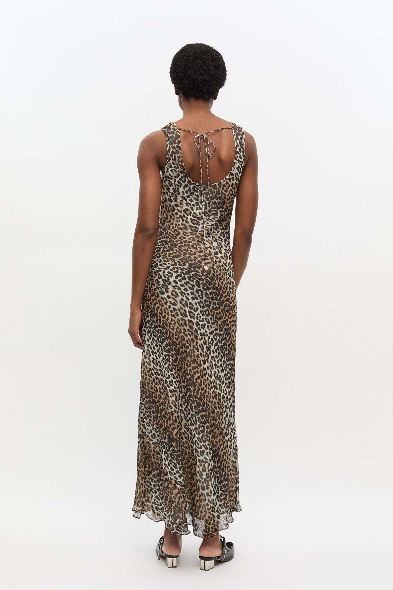 LEOPARD PRINT MAXI DRESS - 3