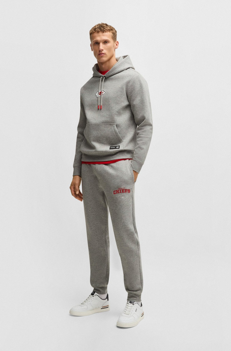 BOSS BOSS X NFL INTERLOCK HOODIE WITH SPECIAL BRANDING outlook