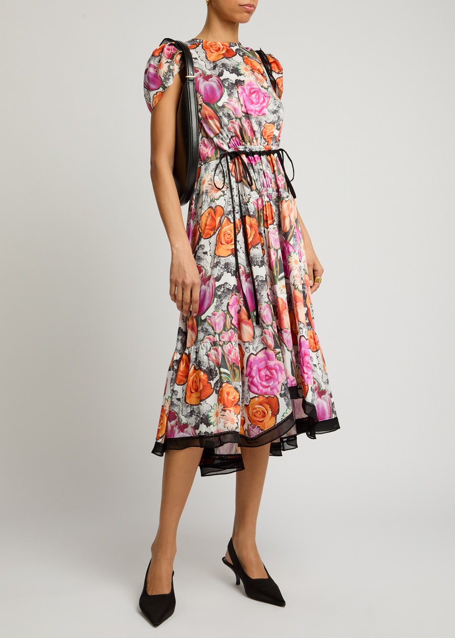 3.1 Phillip Lim Floral-print Midi Dress - 4