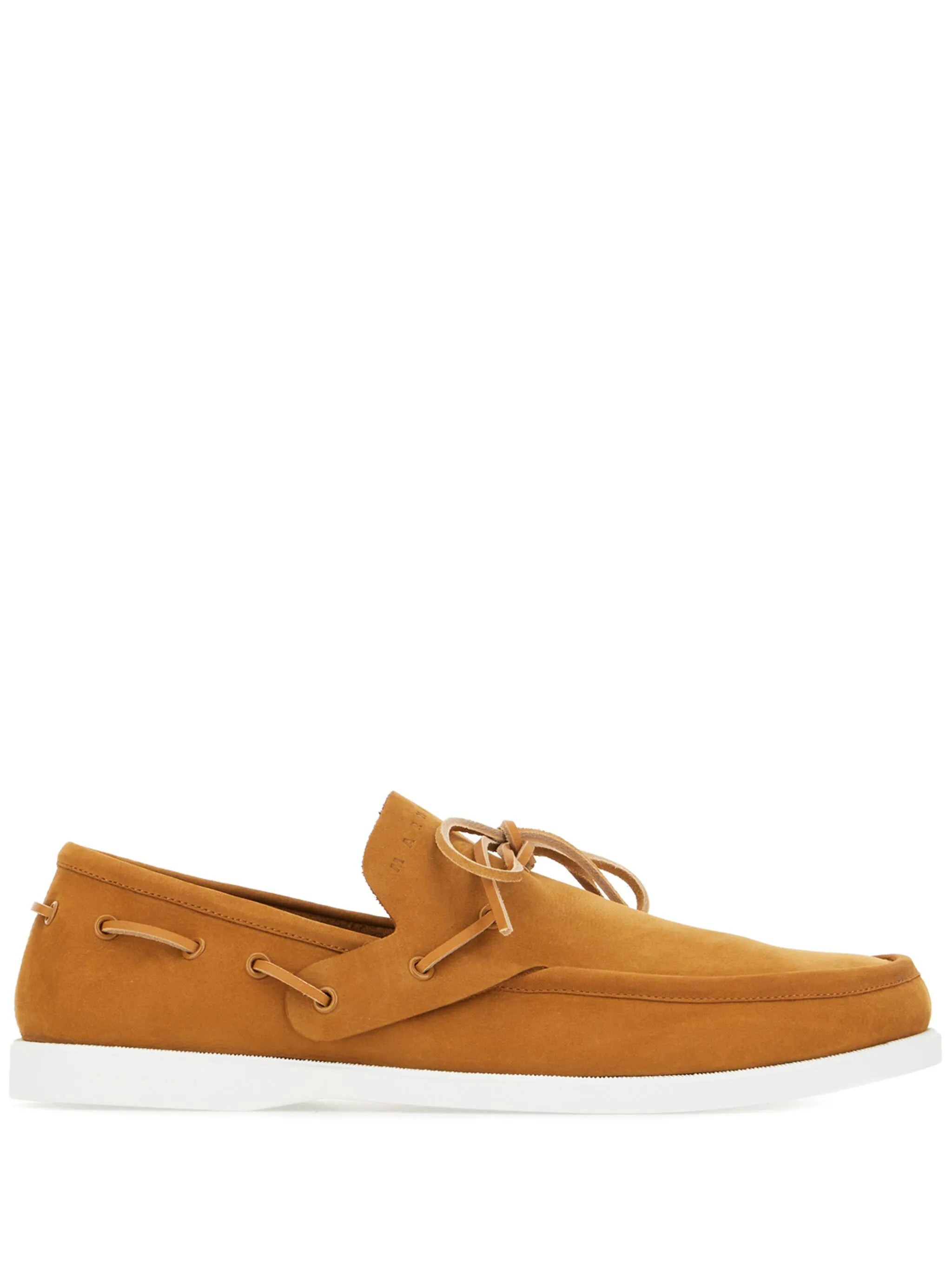 suede lace-up shoes - 1