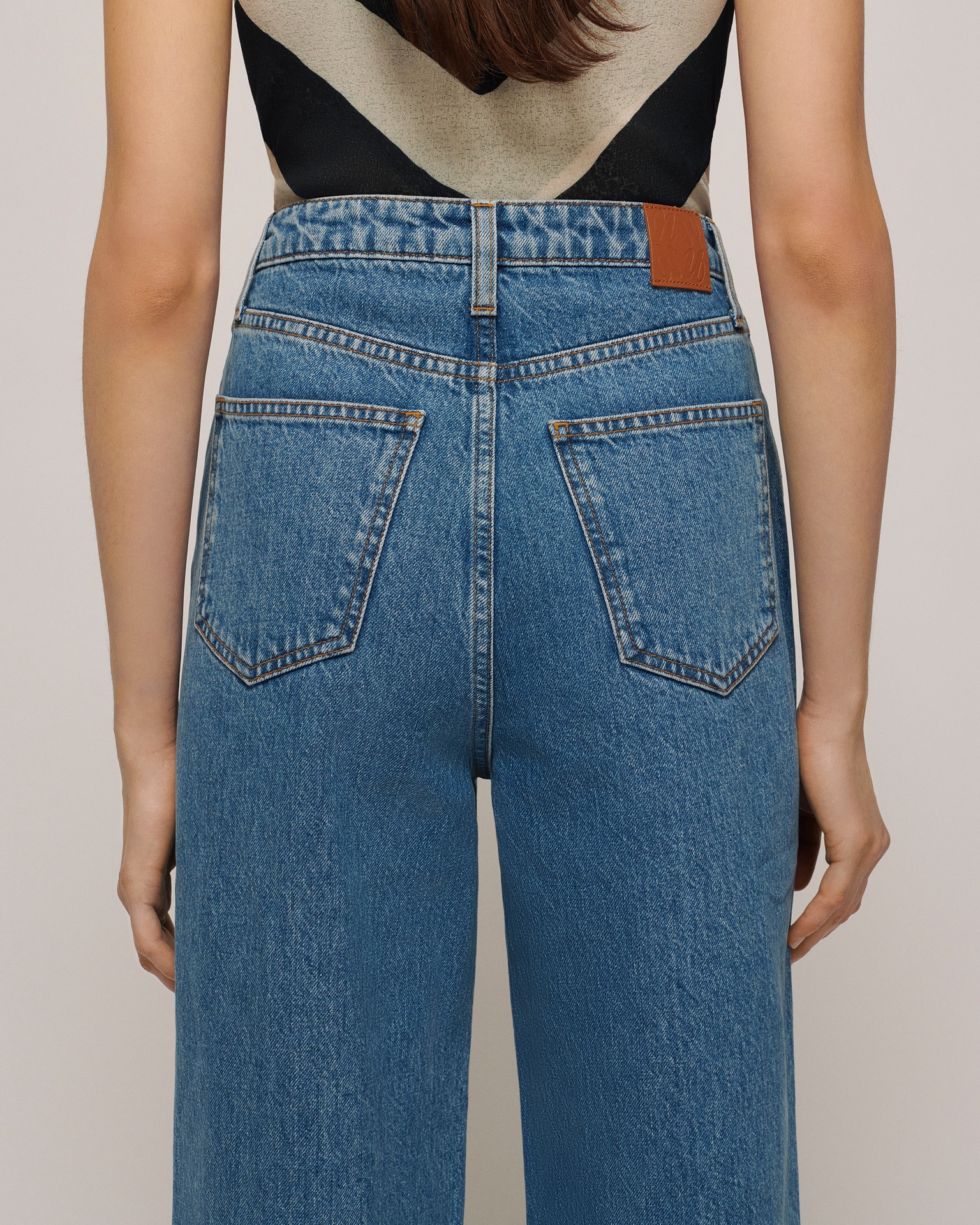 JANE - Straight leg jeans - Medium blue - 2