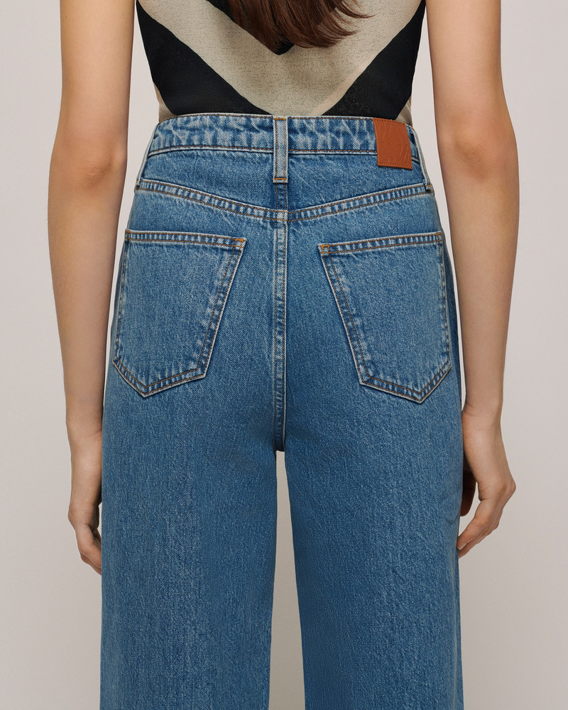 Nanushka JANE - Straight leg jeans - Medium blue outlook