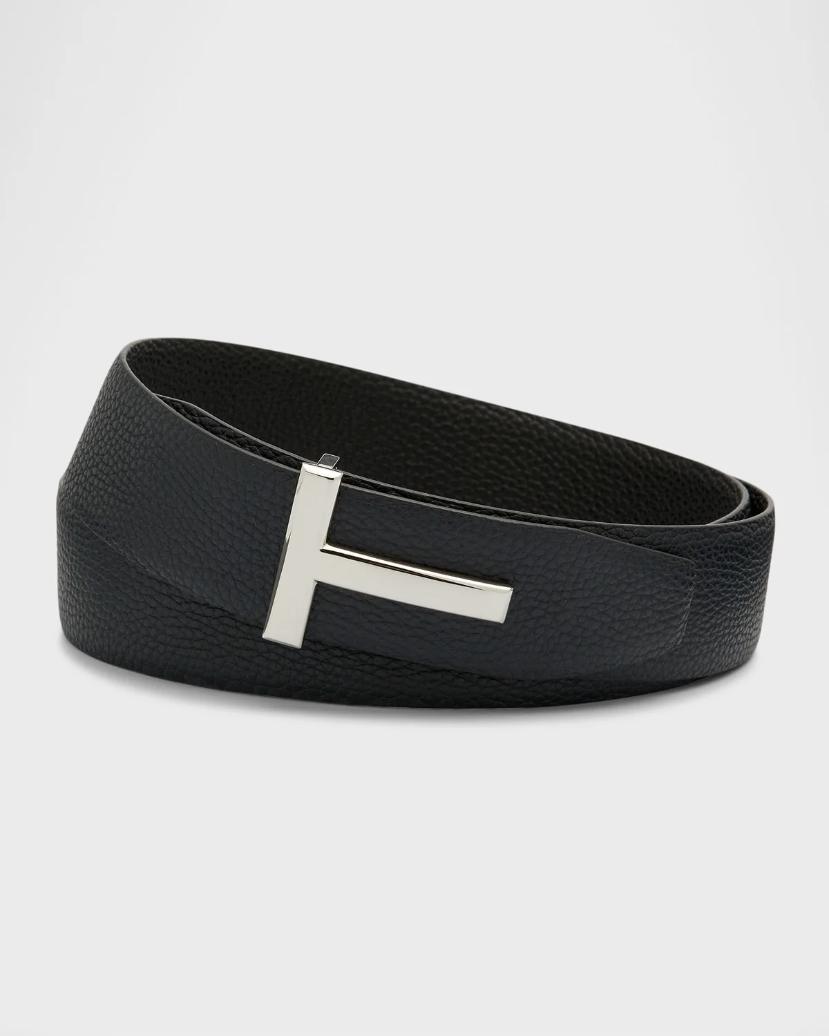 Men's Signature T Reversible Leather Belt - 1