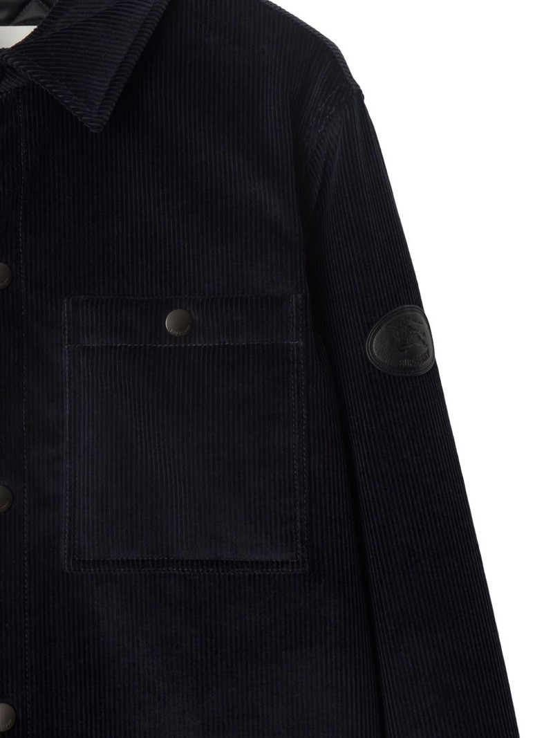 Burberry corduroy knight-stamp jacket outlook