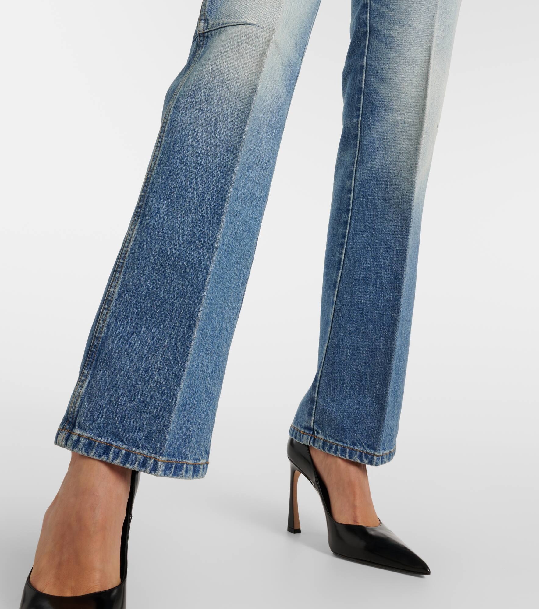 Faded straight jeans - 5