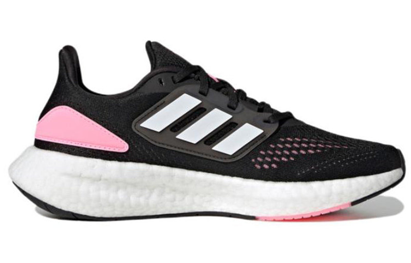 (WMNS) adidas PureBoost 22 'Black Beam Pink' HQ1458 2