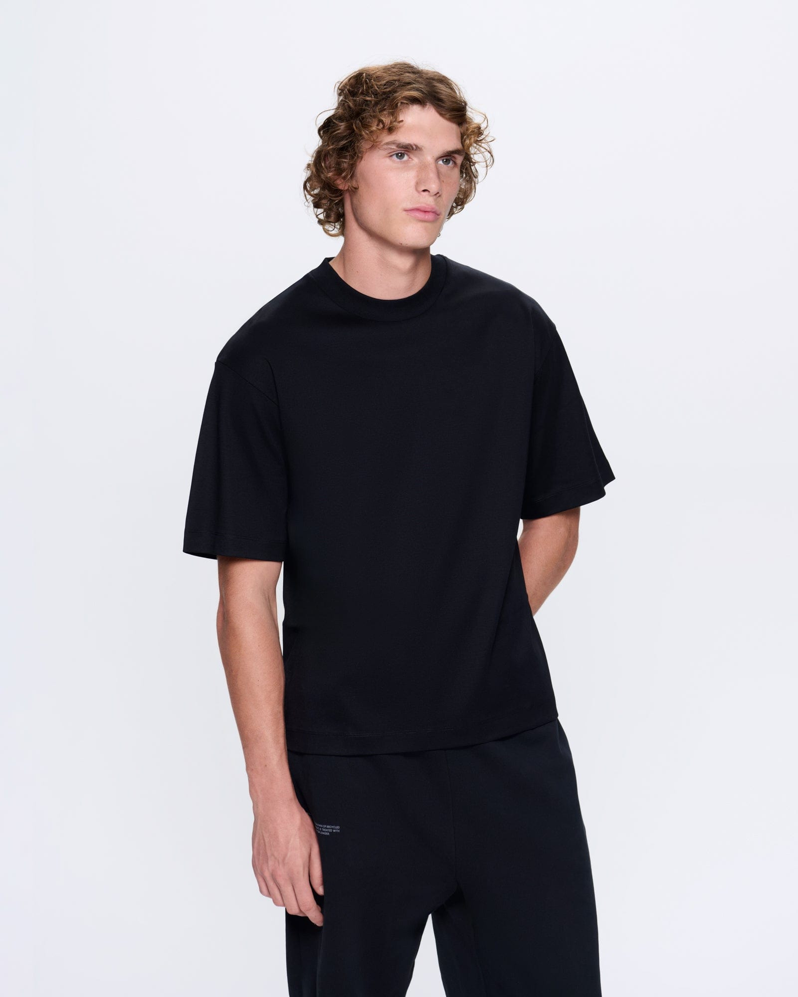 Mens DNA Oversized T-Shirt - Black - 2