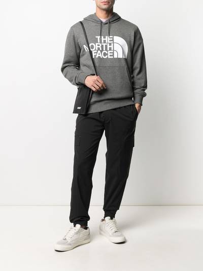 The North Face logo print hoodie outlook