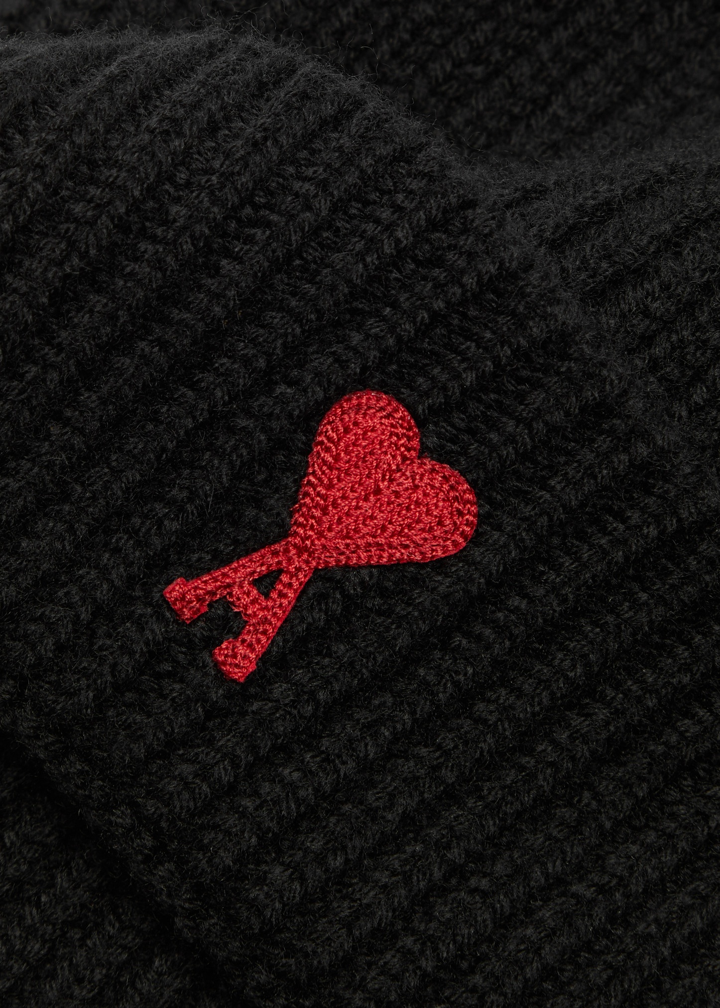 Logo-embroidered ribbed wool beanie - 2