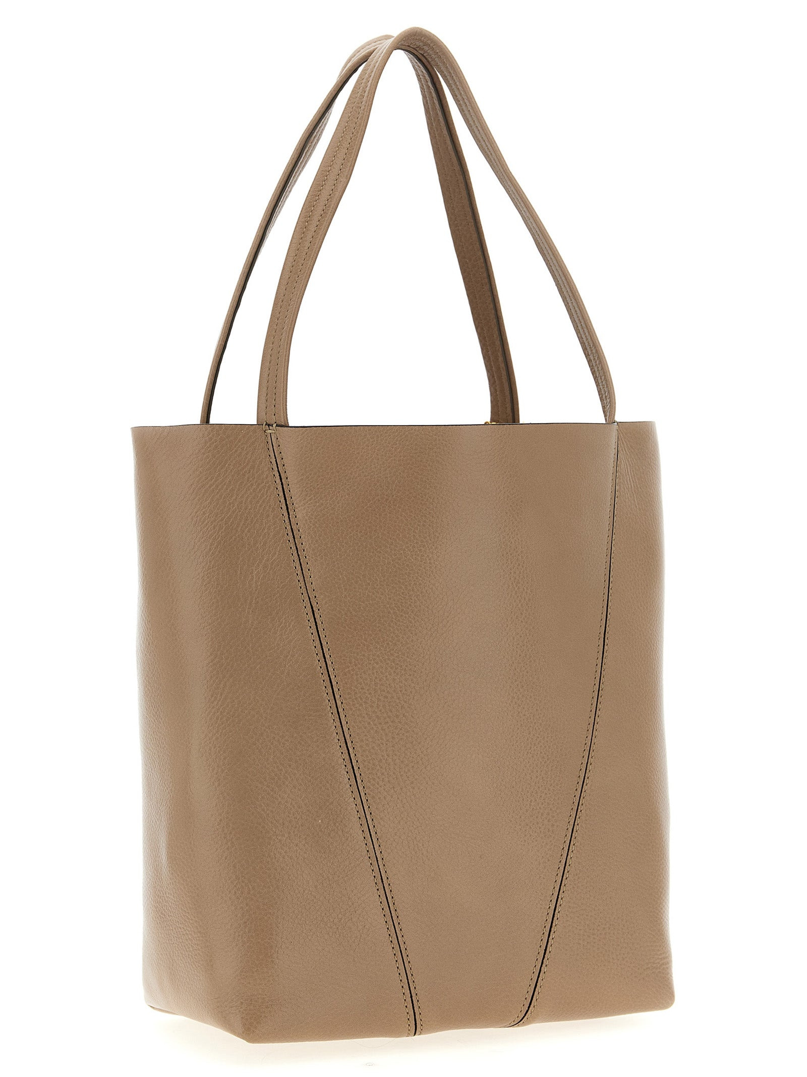 Chloé Spin Shoulder Bags Gray - 2