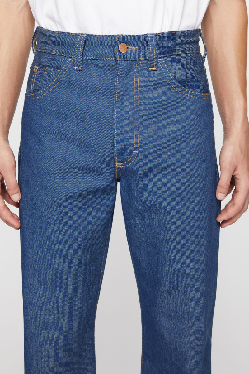 Acne Studios Regular fit jeans - 1950 - Pale indigo | REVERSIBLE