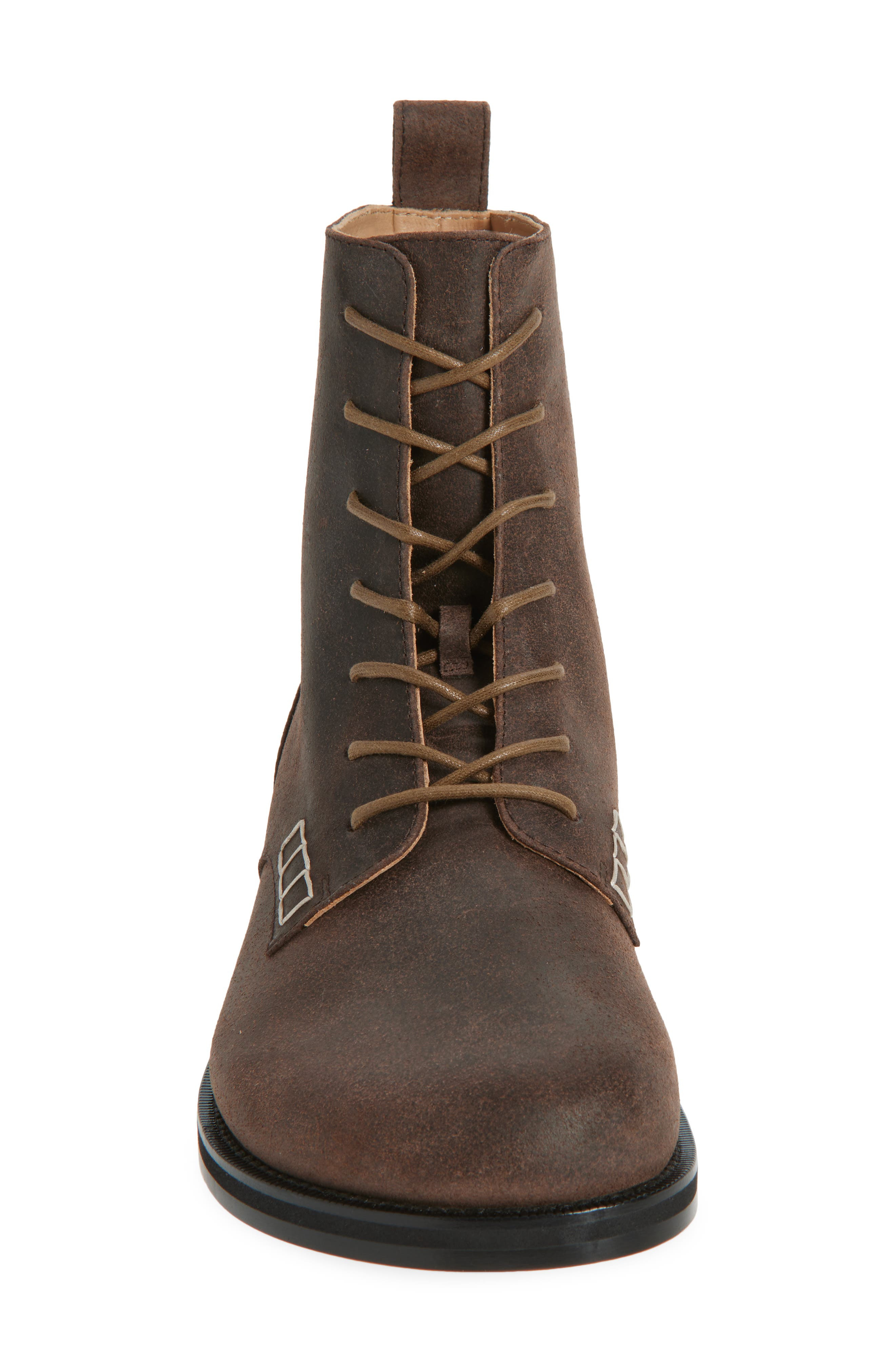 JW Anderson Loafer Lace-Up Boot in Deep Walnut 631 at Nordstrom - 4