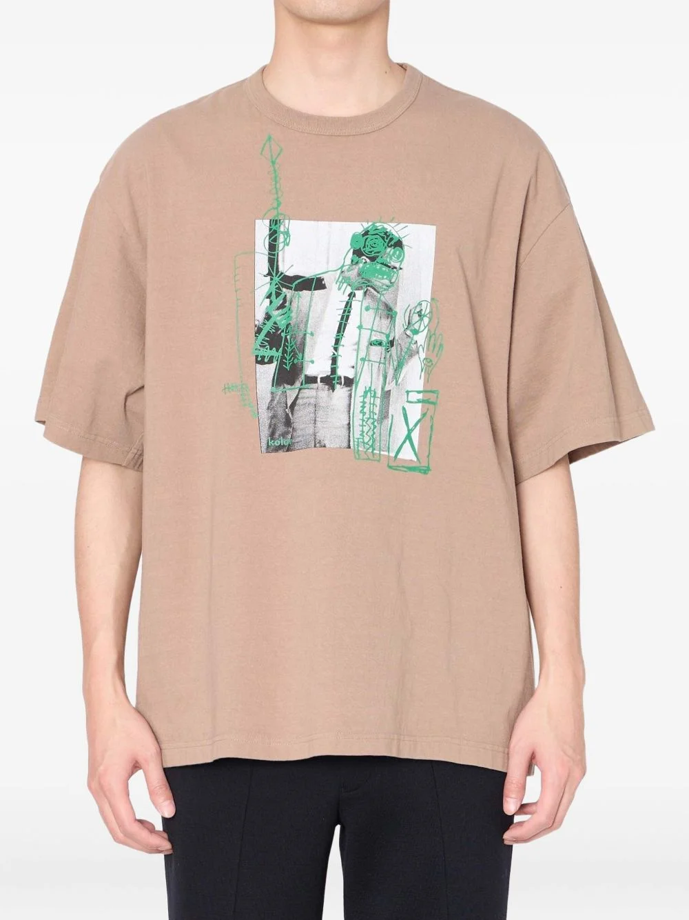 graphic-print T-shirt - 1