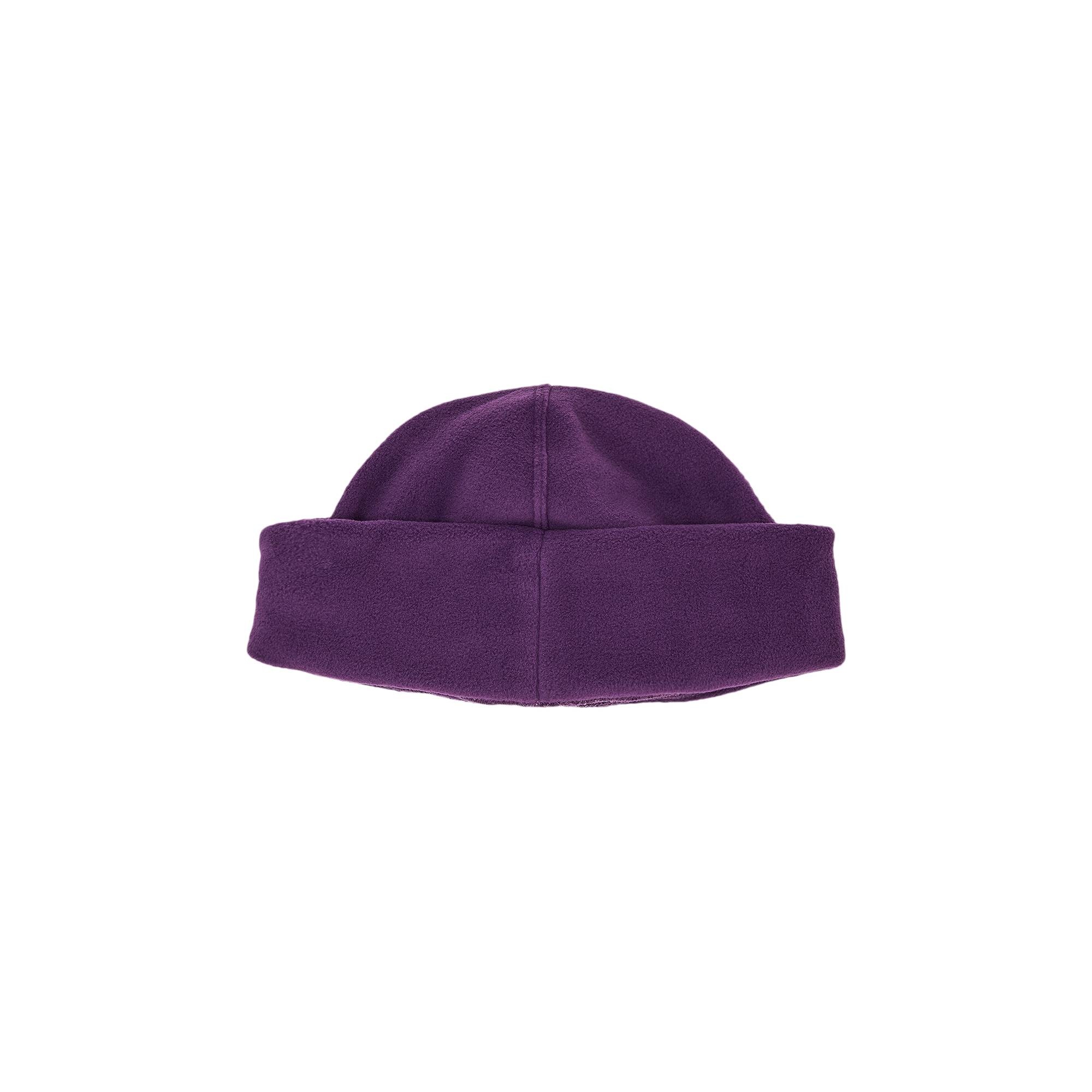 Supreme Polartec Beanie 'Dark Purple' - 2