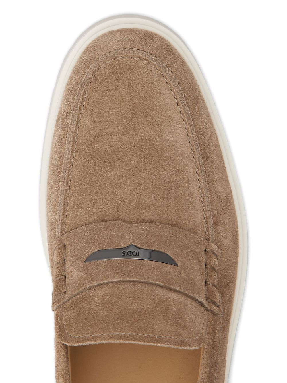 suede leather loafers - 4