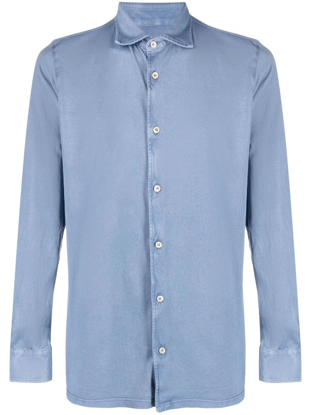 long-sleeve cotton shirt - 1