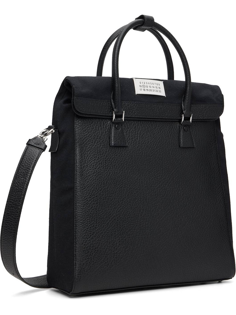 Maison Margiela Black 5AC Daily Vertical Tote outlook