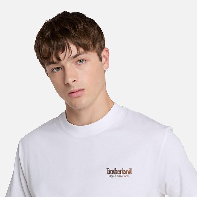 Men's Rugged Active Gear Back Graphic T-Shirt 4