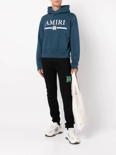 AMIRI logo-print cotton hoodie outlook